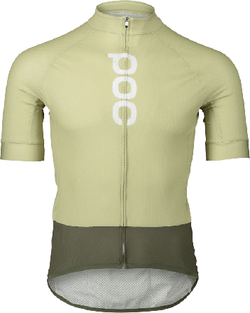 POC Men's Essential Road Logo Jersey Men Short sleeved fitness sweater Green S