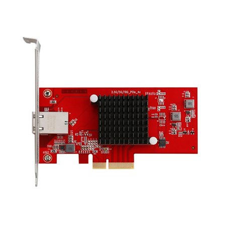 Raskt 10GbE PCIe3.0 4x kort AQC107 chip for X520 DA1, enkel SFP+ port