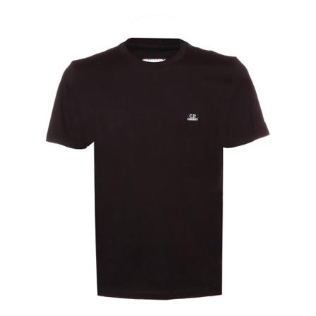 C.p. Company, T-Shirt Zwart, Heren, Maat:2XL