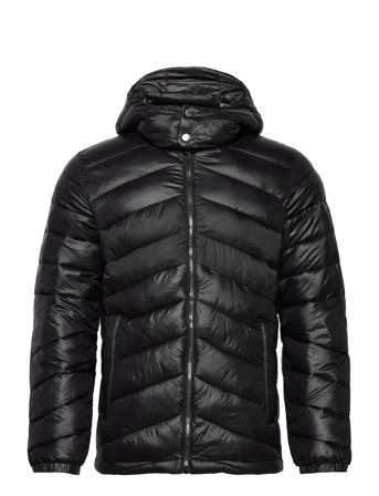 Jorlaroy Puffer Hood Black Jack & J S