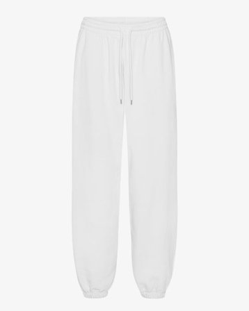 Organic Relaxed Sweatpants - Optical White - Female - XL