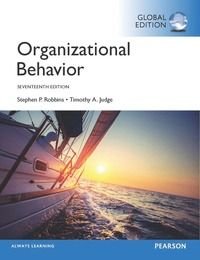 Organizational Behavior, Global Edition, ISBN: 9781292146300