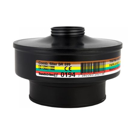 Sundström SR 599 Kombinert filter til SR 500 og SR 500 EX, Ånderettsvern