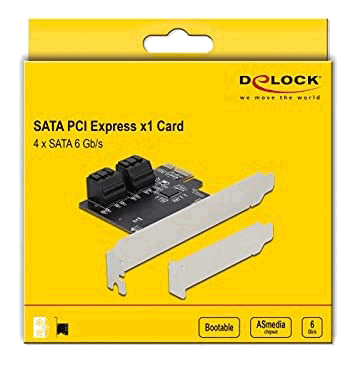 Delock Diskkontroller - SATA 6Gb/s - PCIe 3.0 x2