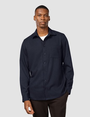Shaping New Tomorrow - Effortless Shirt - Dark Navy - Herre - Størrelse XXL