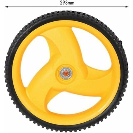 Bakhjul 293mm 78 Tänder för Craftsman, Partner, Electrolux, McCulloch, Rally och andra gräsklippare