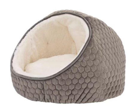 Livia Kattehule, Taupe - 45cm