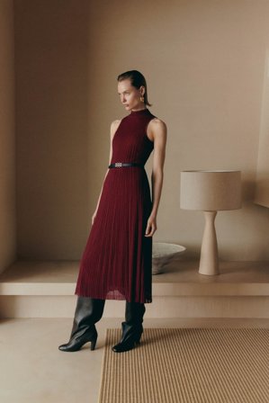 Malina - Nessa midikleid - XXS - Wine