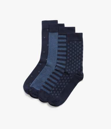 Kappahl | Sukat, 4 paria | Sininen
