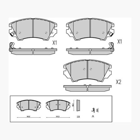 Biltema - Bremseklosser