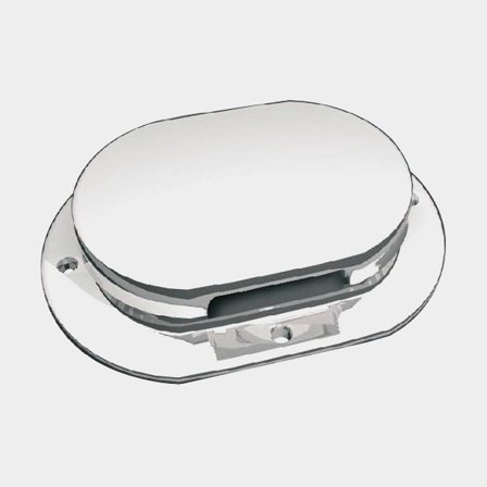 Decksdurchführung mit Deckel, Edelstahl - Boot