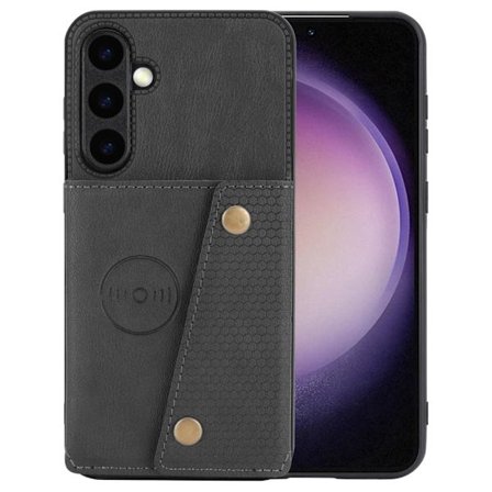 Plånboksfodral Kompatibelt med Samsung Galaxy S25 Plus Svart