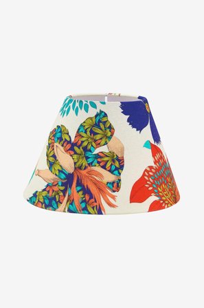 PR Home - Varjostin Empire kuviollinen 35 cm - Valkoinen - Lampunvarjostimet - - Homeroom