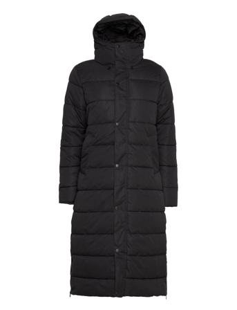 Umka Jacket Topattu Pitkä Takki Musta O'neill