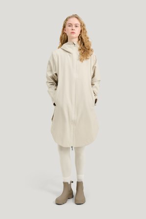 Tretorn Way Poncho Parka — Regnjacka Dam — Beige | Ytterkläder, Gummistövlar, Jackor & Regnkläder för Dam, Herr & Barn