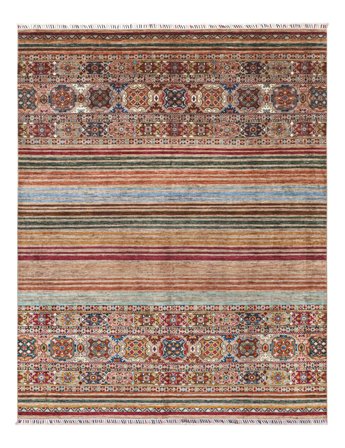 Hand Knotted Shabargan Rug 250X308