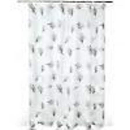 Bruseforhæng, vaskbart bruseforhængssæt, PEVA bruseforhæng til badeværelse med bruseforhængskroge