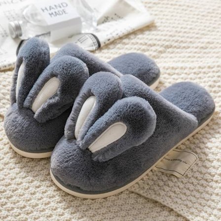 Mub- Fuzzy Soft House Slipper Plush Furry Warm Cozy Fluffy Home Shoes Comfy Winter Indoor Outdoor Cute Slippers