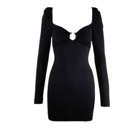 Aniye By, Dress Zwart, Dames, Maat:L