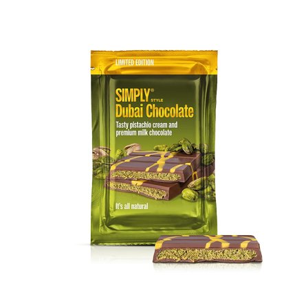 Simply Dubai Style Chocolate 90 g, Helse & Madvarer, Snacks, Chokolade