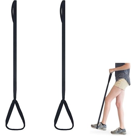 2 sorte benløfterstropper Benløfter-vandrer Drive benløfter til