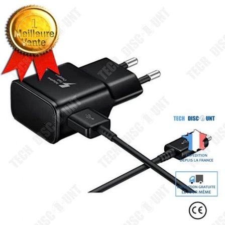 Snabbladdare - TECH DISCOUNT - EP-TA20EBE - 15W - Type-C - S20/Note10