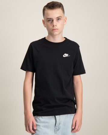 Nike K Nsw Tee Emb Futura Lbr Svart T-skjorter Unisex - Kids Brand Store