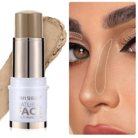 Contour Cream Blush Sticks för Kvinnor, för Kinder, Läppar, Highlighter Stick, Ansiktsmakeup