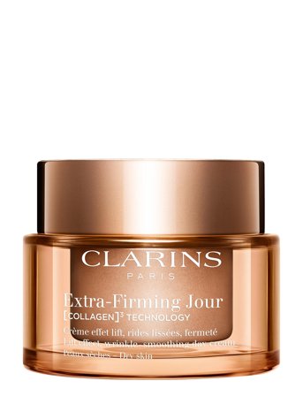 Clarins Extra-Firming Jour Lift Effect, Wrinkle-Smoothing Day Cream Dry Skin - Nude - 50 ML