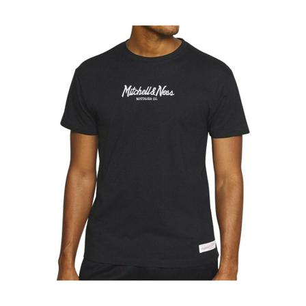 Mitchell & Ness, T-shirt Zwart, Heren, Maat:L