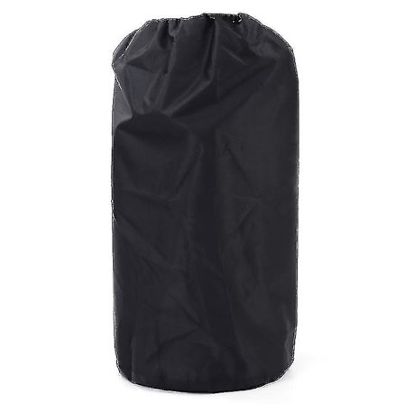 Vanntett Utendørs BBQ Grill Gassflaske Deksel Støvtett Beskytter Svart 1stk