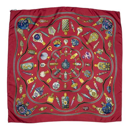 Hermès Vintage, Pre-owned Scarf Rood, Dames, Maat:ONE Size