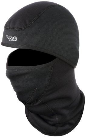 Rab Shadow Balaclava, musta