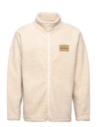 Dpteddy Zip Jacket Cream Denim Project