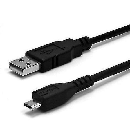 USB-ladekabel for Sony Cybershot Dsc-wx350 Dsc-wx220 Dsc-wx80 Kamer Lader Svart