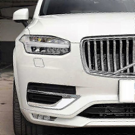 Puskurin ajovalon suojus Volvo XC90 2016-22 - 39825430