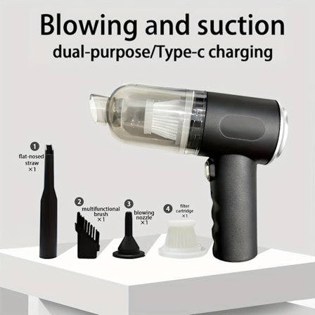 Bestselgende håndholdt støvsuger, for både tørr og våt rengjøring