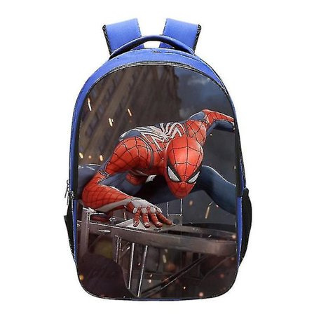 Spider-Man Tegneserie Barneskolesekk 1-6 Klasse Grunnskoleelever Ryggsekk Menn Og Kvinner Skulderveske