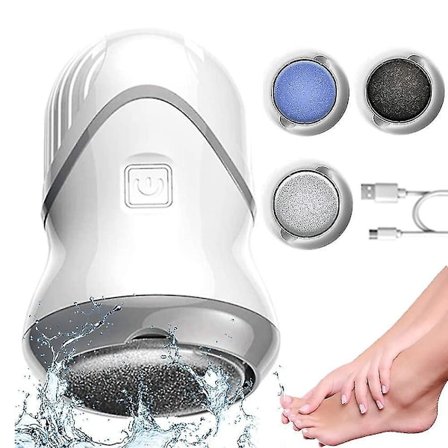 Electric Foot Callus Remover, Electric Pedicure Portable Electronic Foot File Pedicure Tool
