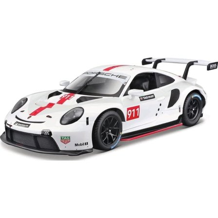 B18-28013 Porsche 911 RSR GT 1:24 skala støbt modelbil, forskellige mønstre og farver