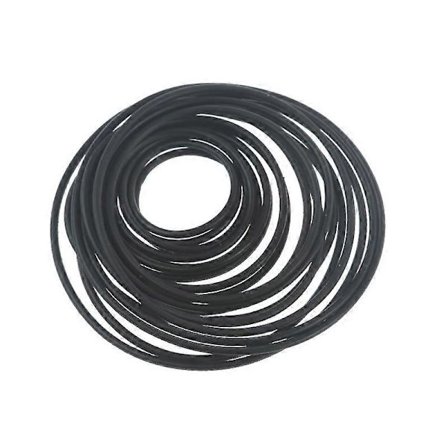 20 stk 1,5 mm Kassettbånd Gummi DVD Kassettbåndspiller Platespiller Rem Drivrem Holdbare Gummibelter [DB]