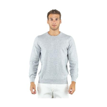 Brunello Cucinelli Men& Sweatshirts M2200100 Grå, Herre Strik