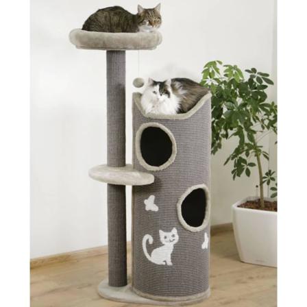 Kerbl Katt Klösträd Tiana 130cm Grå Grå