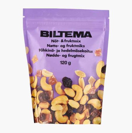 Nöt- och fruktmix 120 g - Biltema