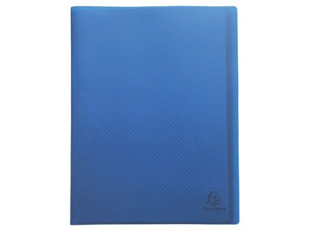 EXACOMPTA Demobok recycled 30 fickor blå - Lyreco - Kontorsmaterial - Pärmar och register - Demopärmar och demoböcker