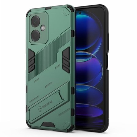 Stødsikker Hybrid Cover med A Moderne Touch til Xiaomi Redmi Note 12 - Grøn