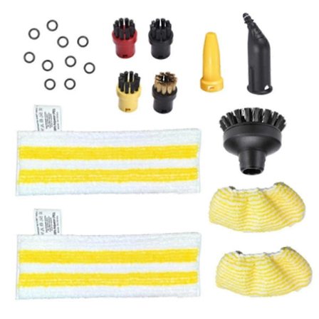 Langskaftet EVA kost til gulvrengøring med 180 graders drejeligt hoved, badeværelsesskraber