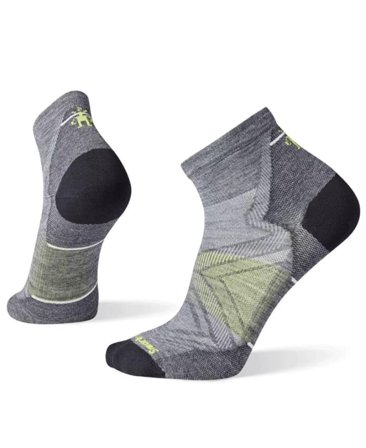 Smartwool Run Zero Cushion Ankle Medium Gray