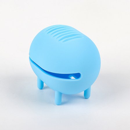 Beauty Blender-etui for reise - Makeup-svampbeholder i blått - Beauty Blender-oppbevaring i silikon - Beauty Blender-beholder for makeup-egg - Puff-