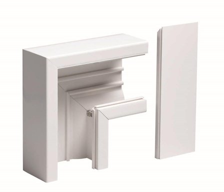 Schneider Electric 5536311 L-stykke 80 x 72 x 123 mm, Installasjonsmaterial